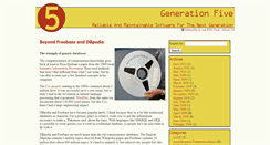 Desktop Screenshot of gen5.info